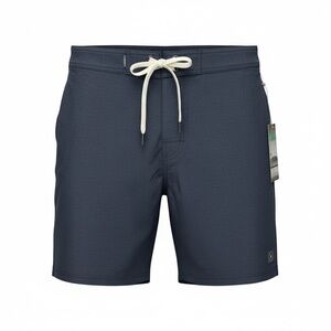 NWT LinkSoul Men’s Boardwalker Golf Short Hybrid Swim - Navy - Size 35”